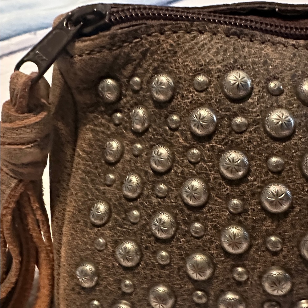 New! Double J saddlery studded clutch bag - Picture 3 of 9